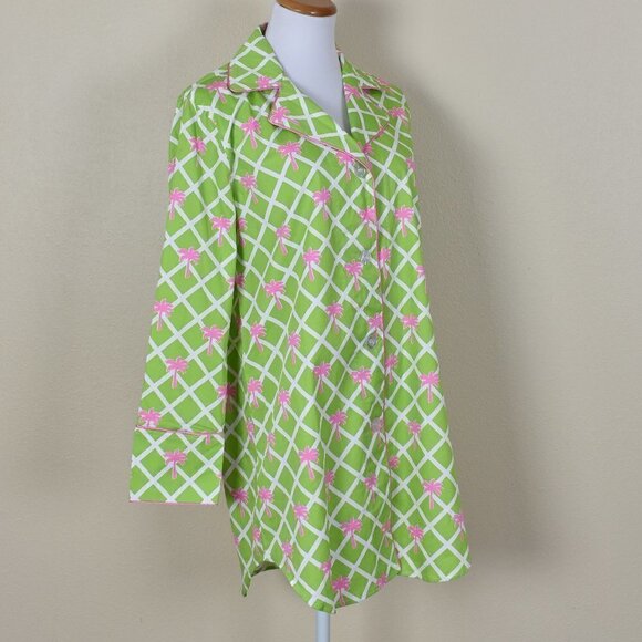 Toss Designs Nightshirt Palm Print NEW S - Picture 6 of 8